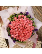 99 Pink Roses